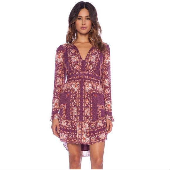 Bridgette Mini Dress In Berry | Poshmark